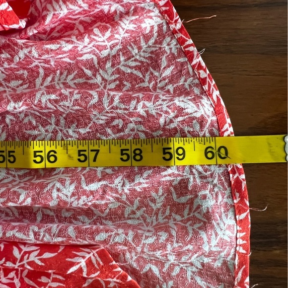 Vici Coral Kissed by the Sun High Low Pocketed Tie Front Maxi Dress Size Med - Picture 14 of 15